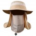 Boonie Snap Hat Brim Ear Neck Cover Sun Hat Flap Cap Fishing Hiking Bucket Hat  eb-46332615